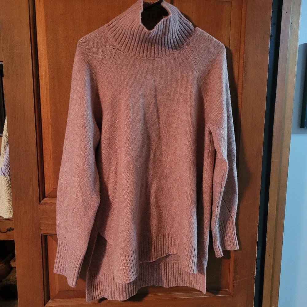 Pink turtle neck Calvin Klein sweater